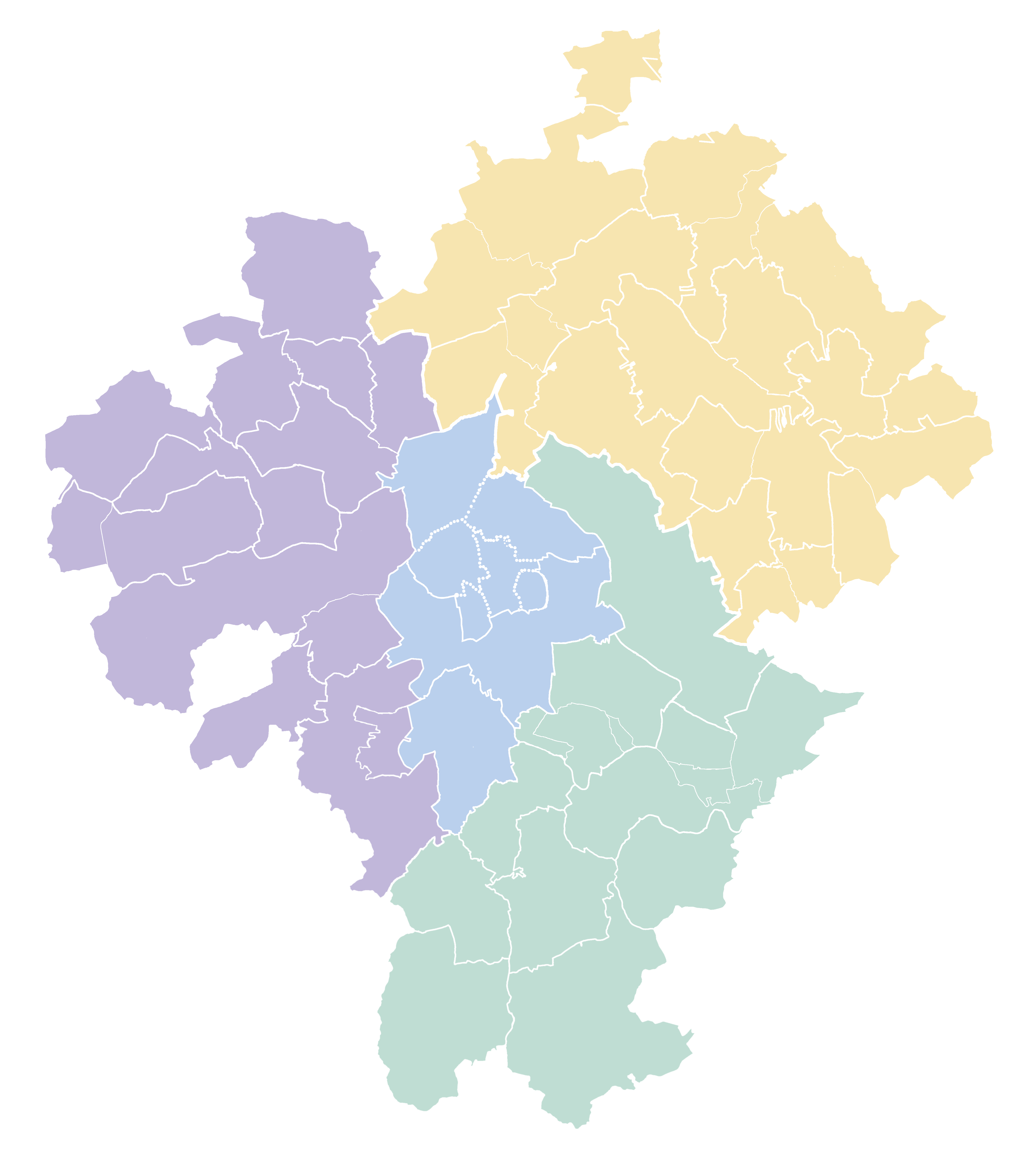 Regionen